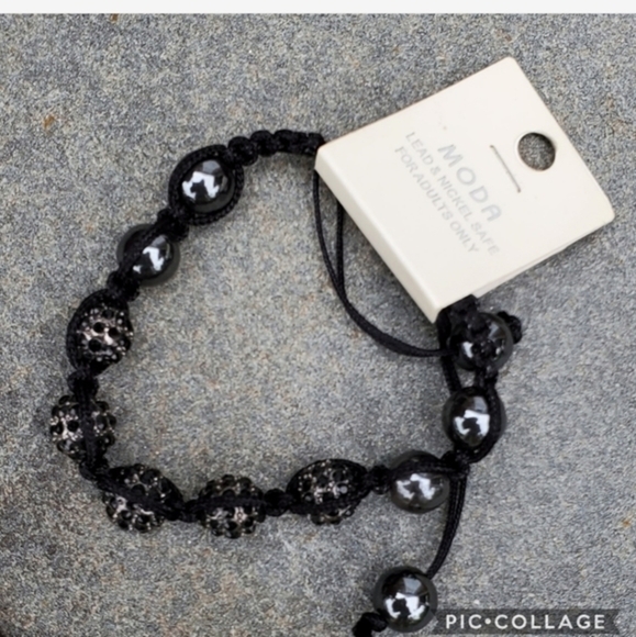 Moda hematite‎ harmony bracelet NWT - Picture 1 of 3